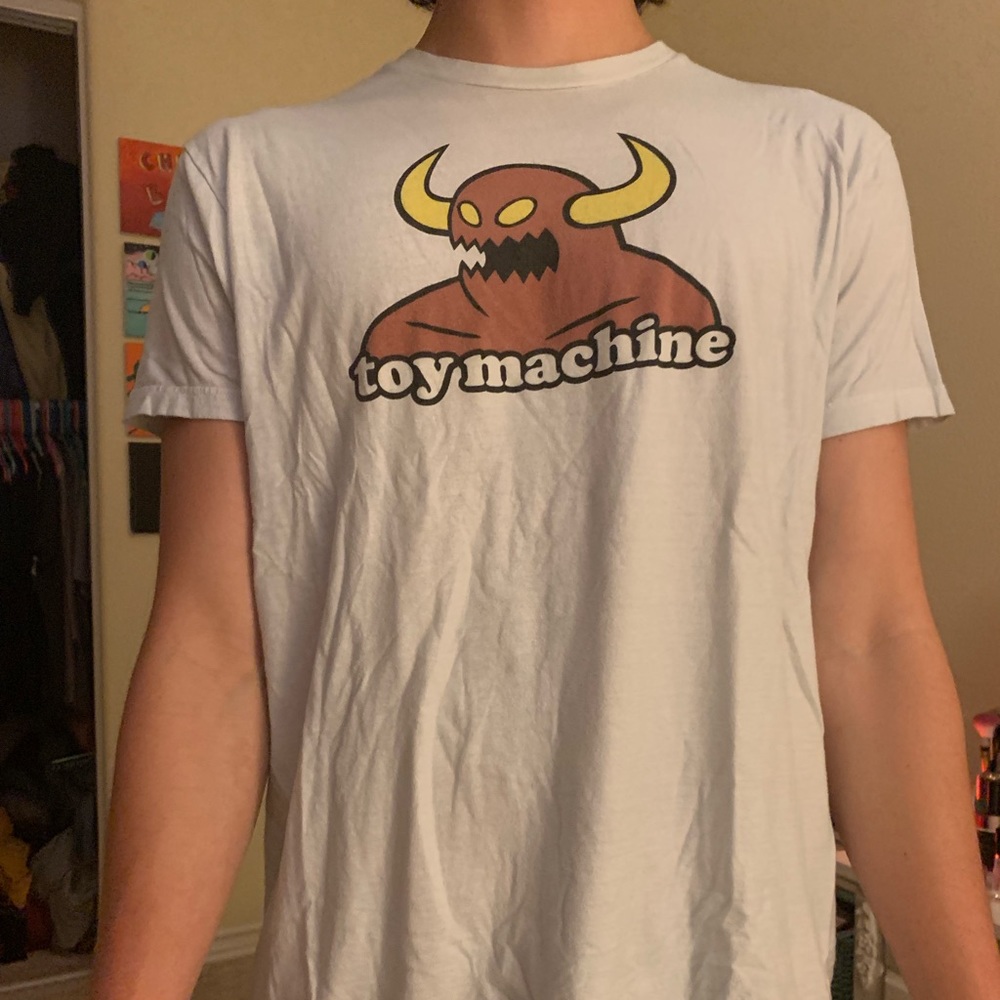 Toy Machine Pale blue men’s short sleeve shirt